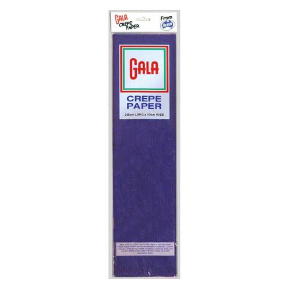 Gala Crepe Paper 12-Pack (240x50 cm)