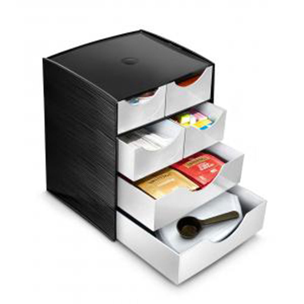 Take A Break 4 Tier Large & Small Drawer Module (Black/Grey)