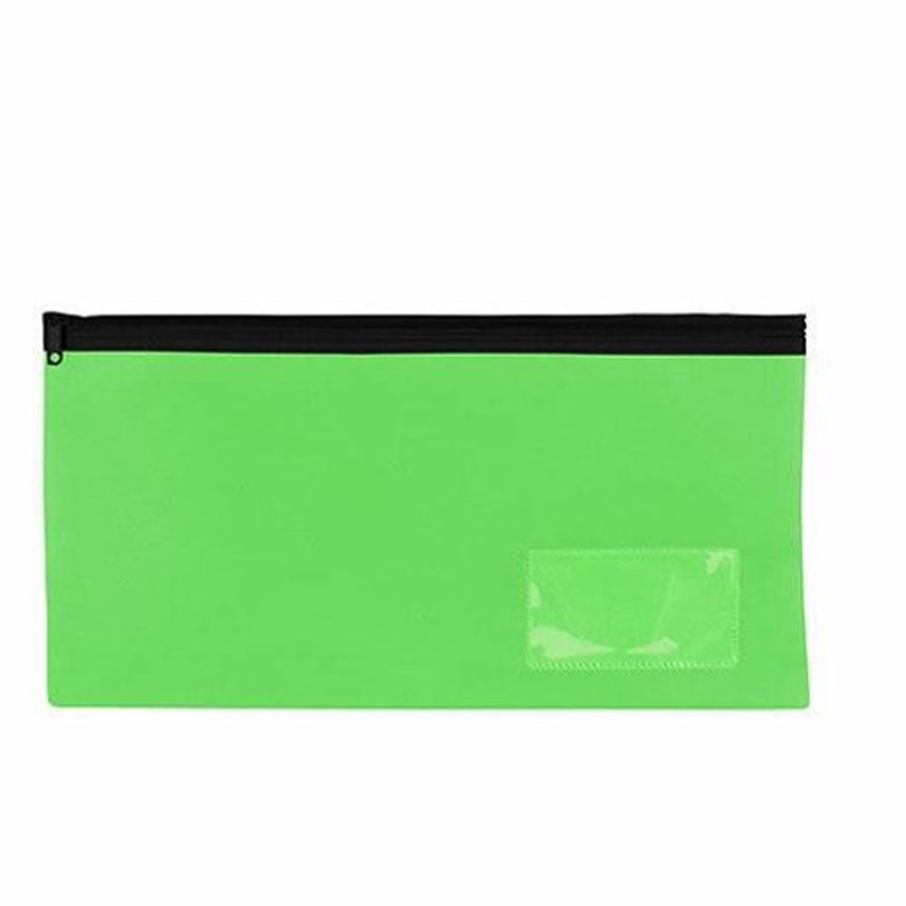 Celco Bright Pencil Case w/ 1 zip（ライムグリーン）