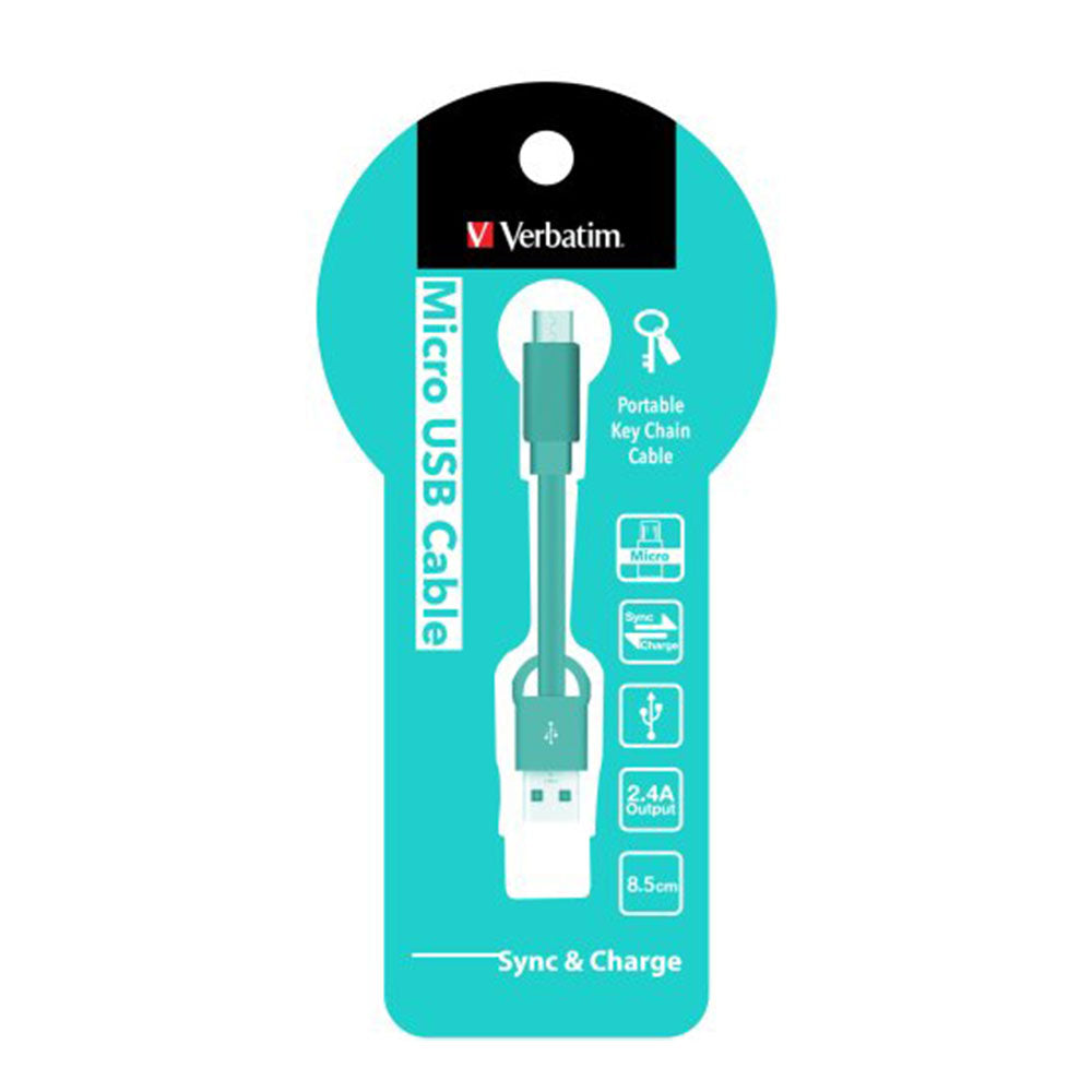 Verbatim Charge & Sync Micro USB Breloyain Kabel 9 cm