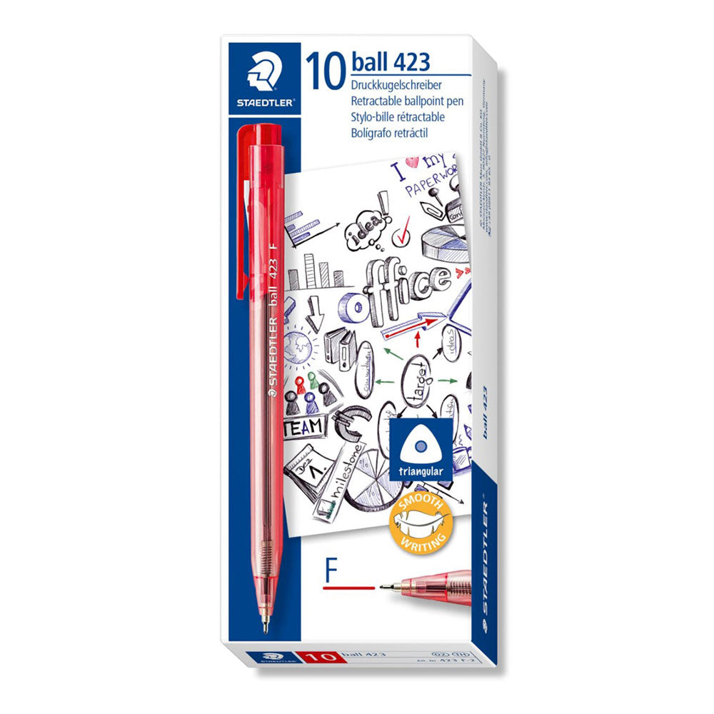 Staedtler 423 Fine Ballpoint Pen (Box di 10)