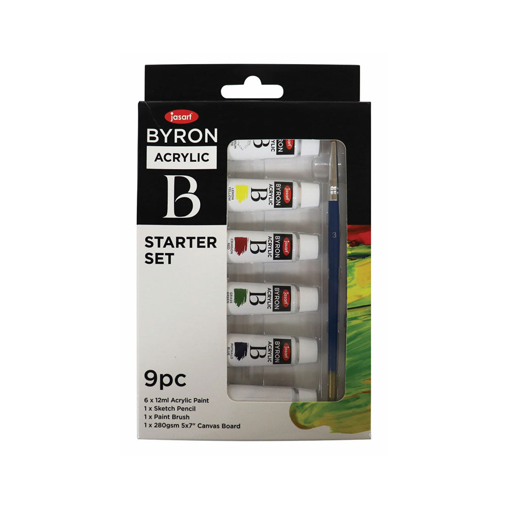 Jasart Byron Paint Starter Set (Packung von 9)