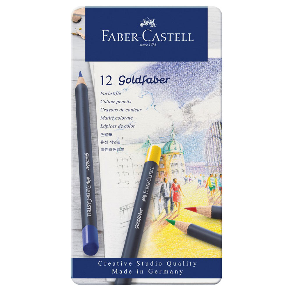 Faber-Castell Goldfaber Kolor Pencil in Tin