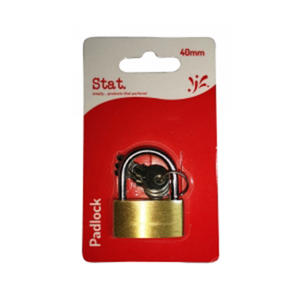 Stat Brass Padlock 40mm