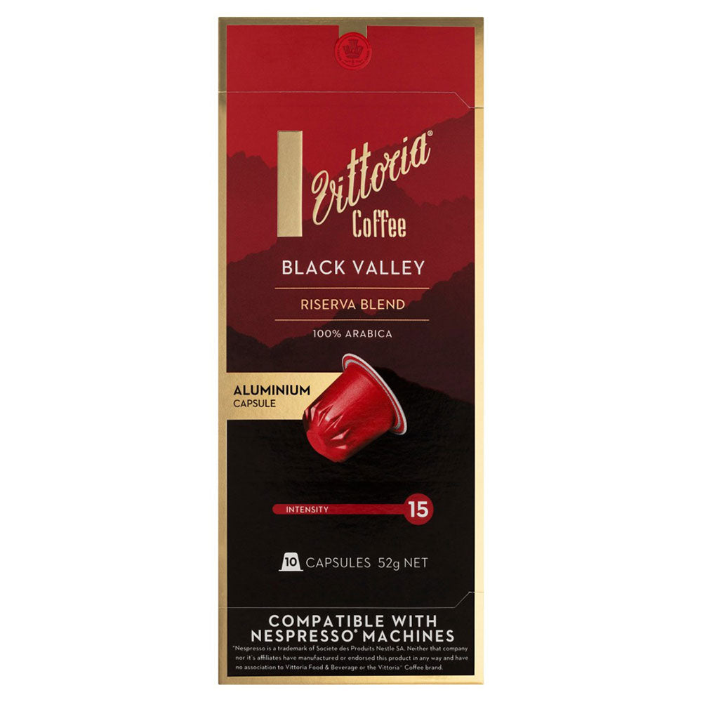 Vittoria Nespresso Compatible Coffee Caps 10 -tallet