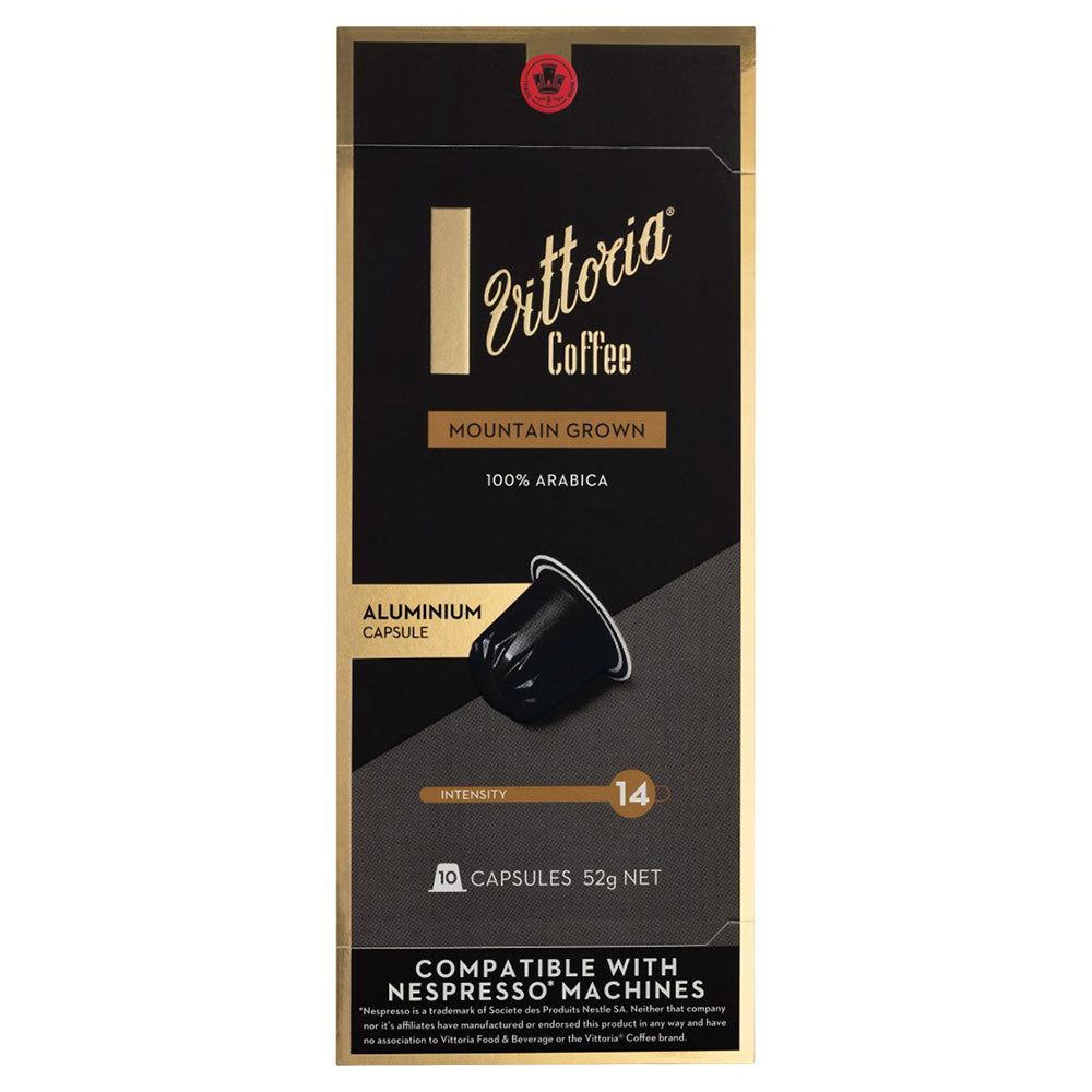 Vittoria Nespresso kompatybilne czapki kawy 10