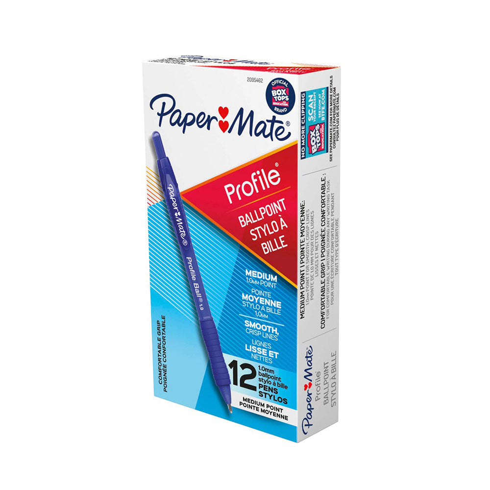 Papierprofil einverrückter Stift 1,0 mm 12 pcs