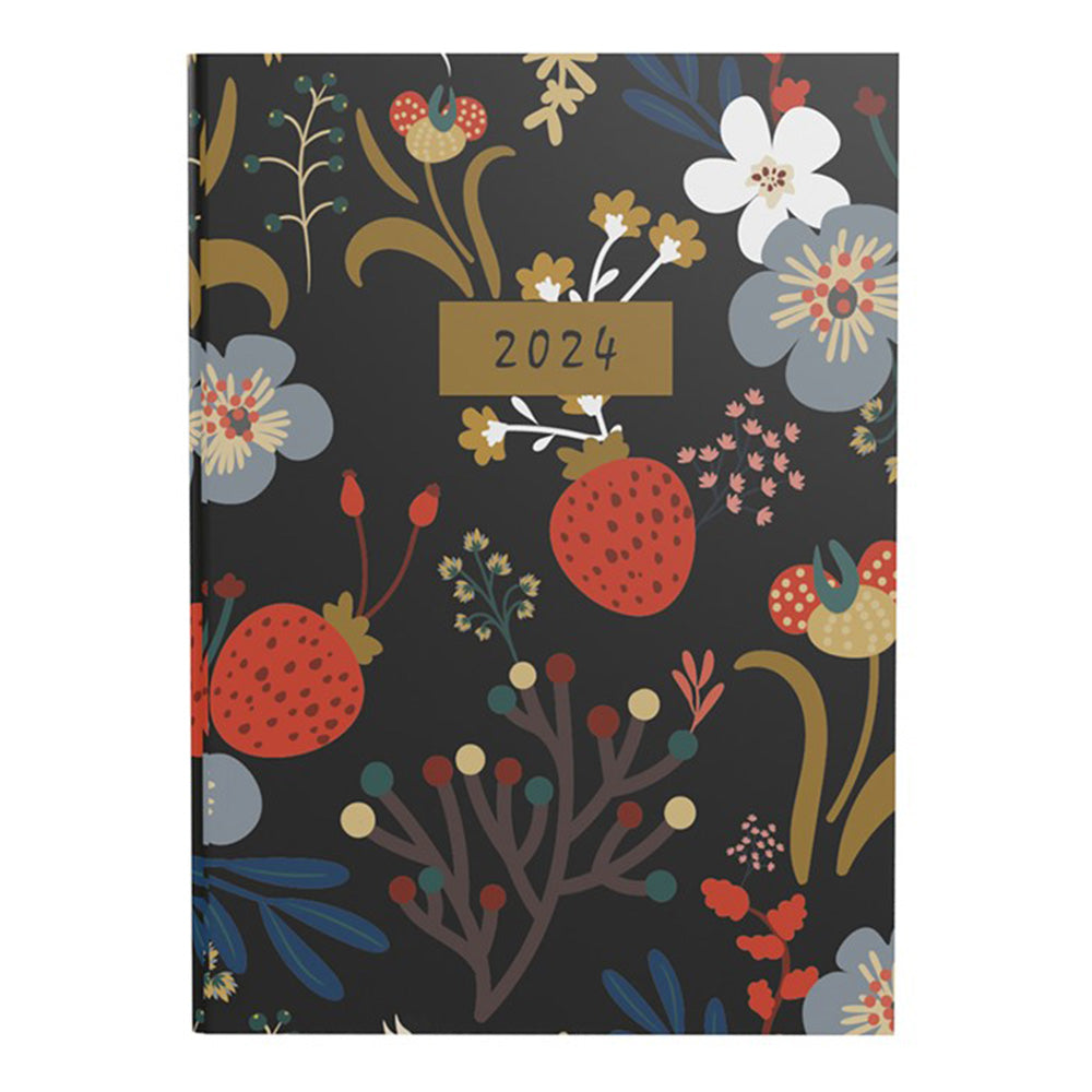 Collins Debden Enchanted A6 WTV 2024 Diary (Black)