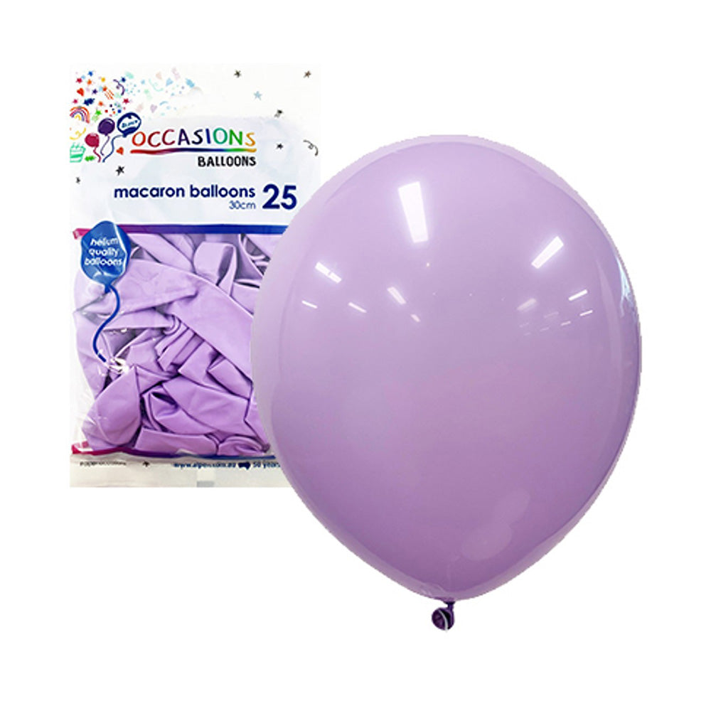 Alphen Macaron Pastel Balloons 30 cm (25 stk)