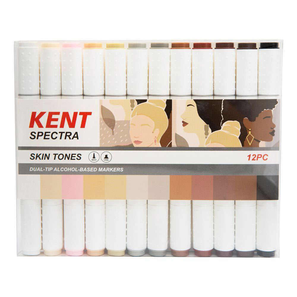 Kent Spectra Graphic Design Marker Set 12 stk