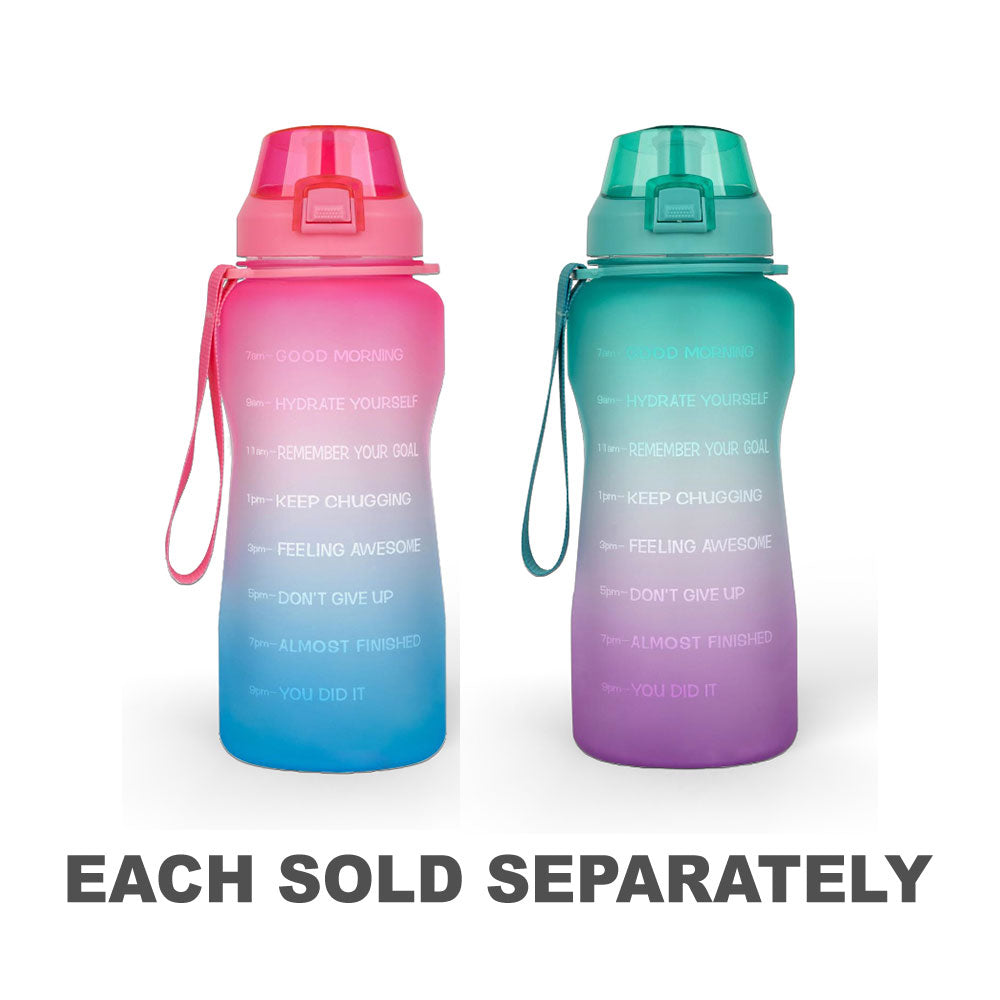 Jumble & Co Water Bottle with Removable Straw 2L