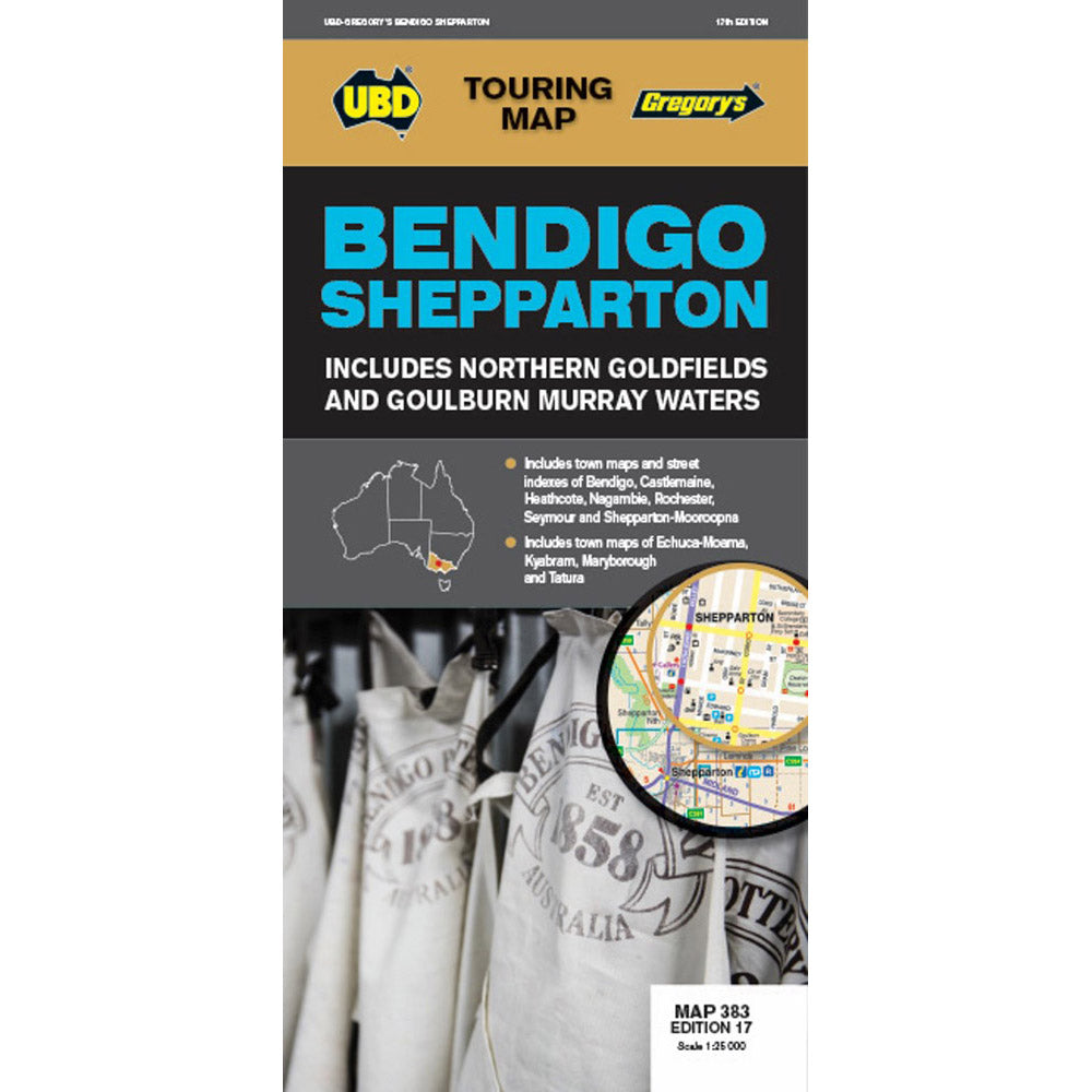 Bendigo Shepparton Map 17th Edition