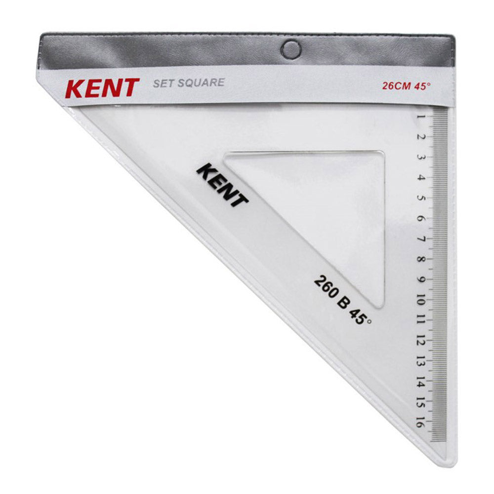 Kent 45 Degrees Set Square 260mm