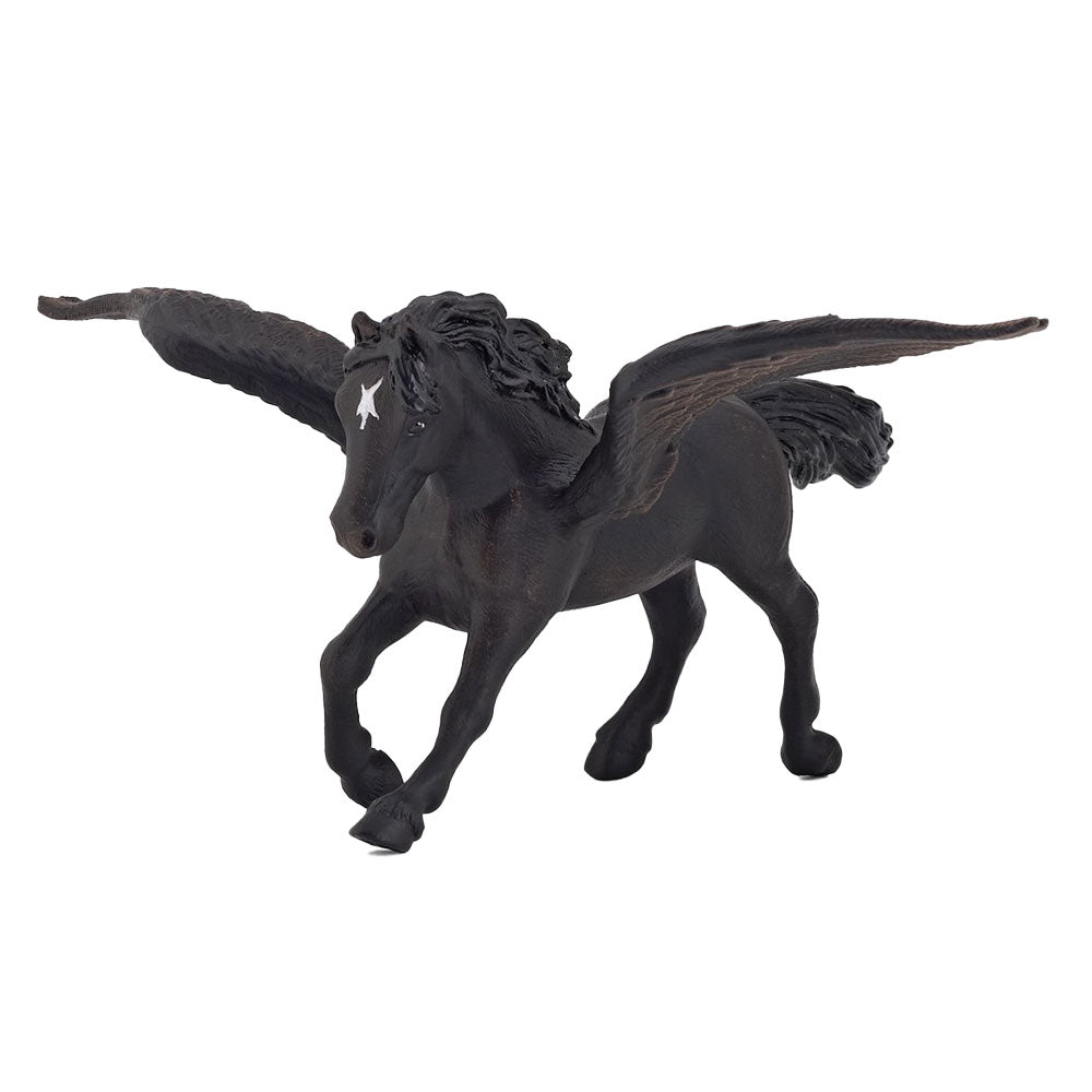 Papo Black Pegasus Figurine