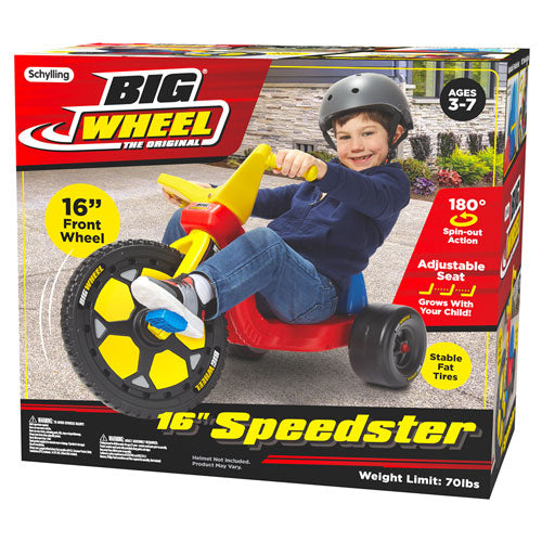 Big Wheel Speedster 16" Ride-On Tricycle