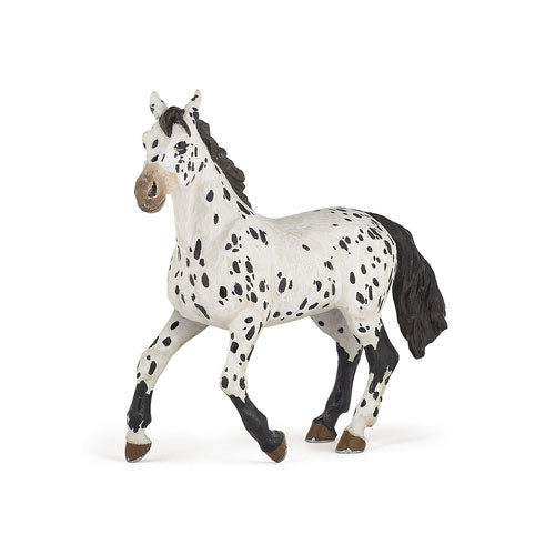 Papo Black Appaloosa Figurine