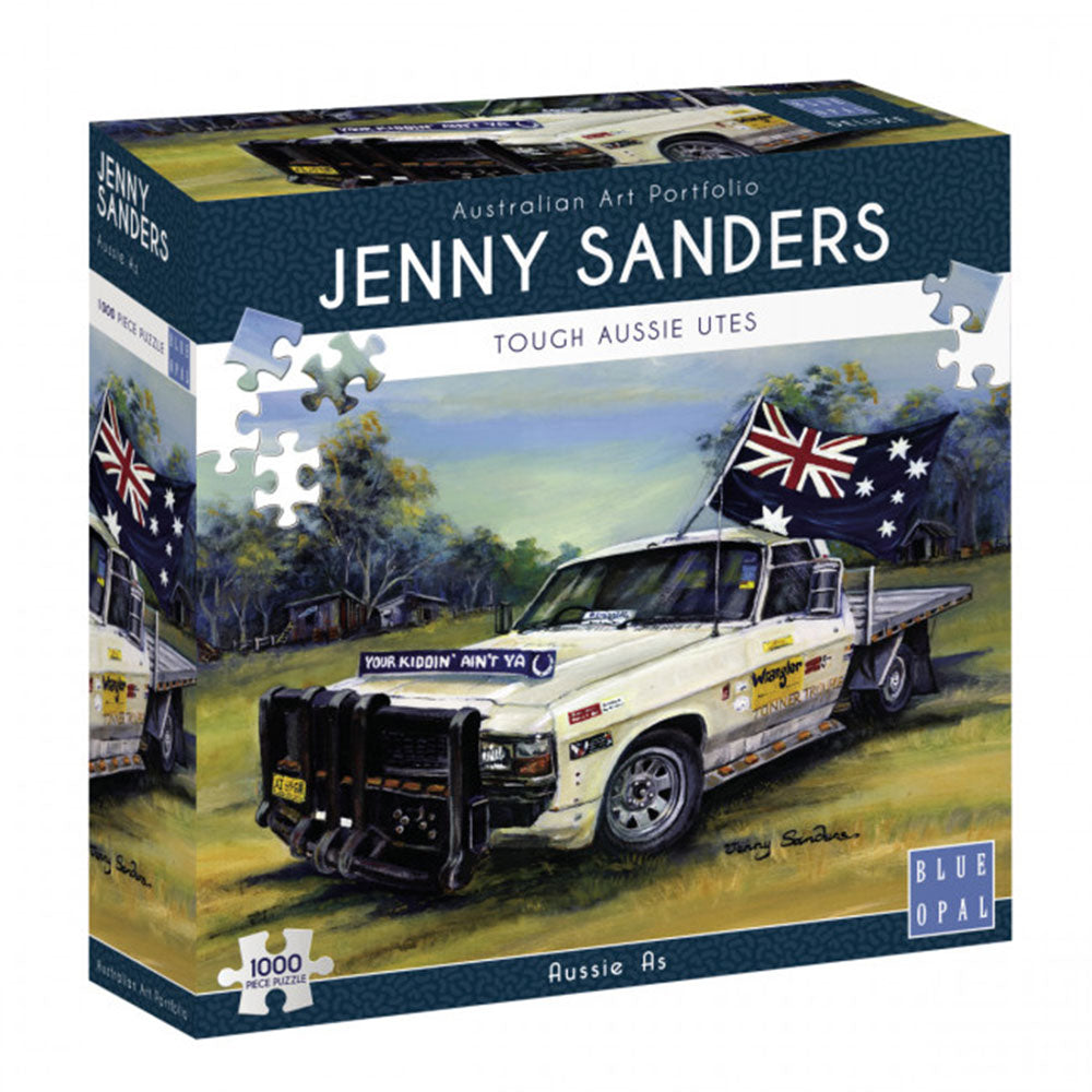 Blue Opal Jenny Sanders puslespil 1000pc