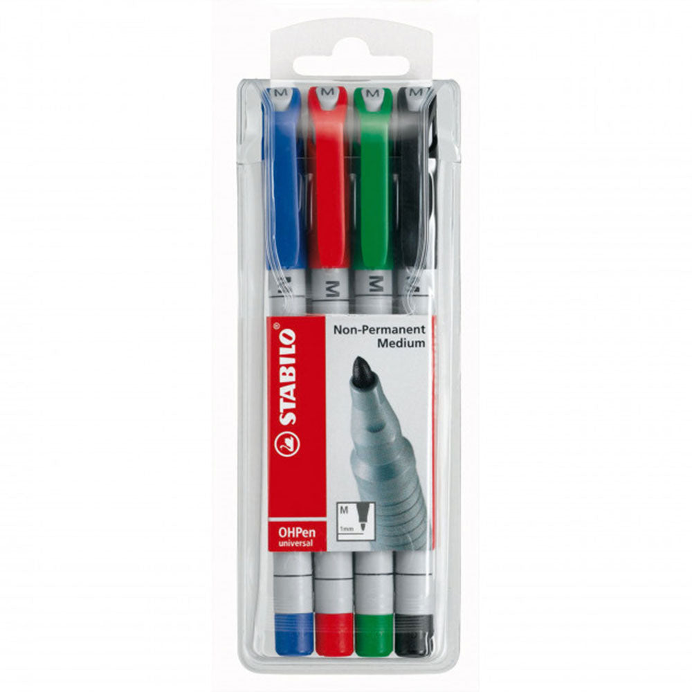 Stabilo Ohpen Universal Pen Marcadores 4pk