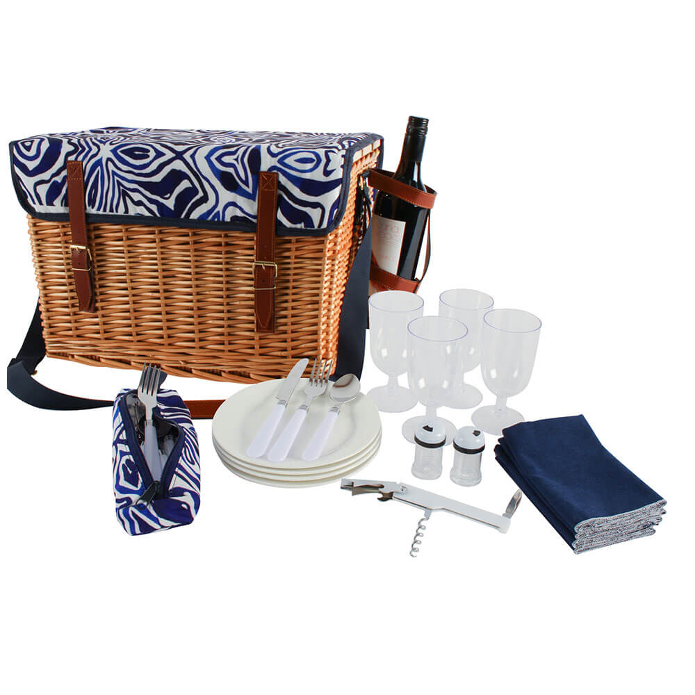 Cesto picnic deluxe (50x30x30cm)