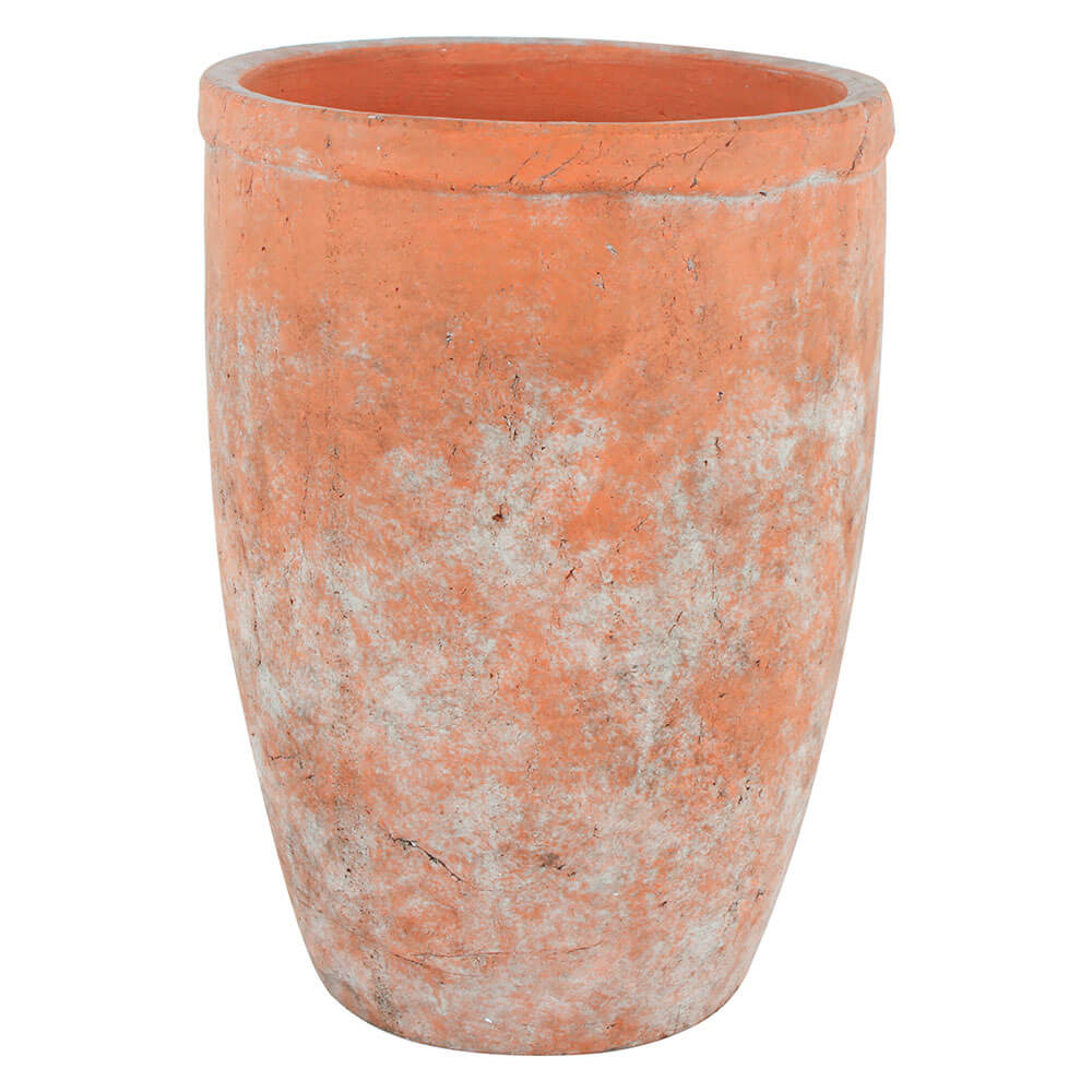 Sersi Antikat ansikte Betong Vase Terracotta