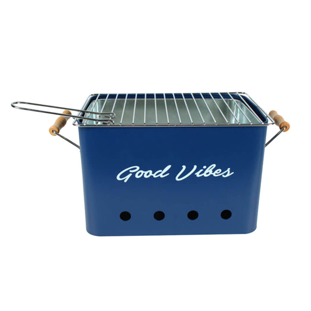 Hamptons Portable Charcoal Beach BBQ (43x22x22cm)