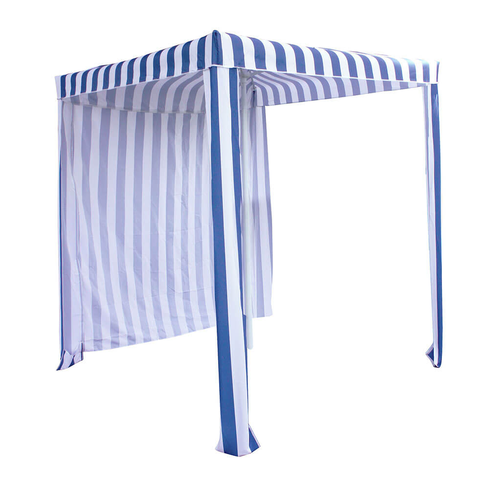 Hamptons Beach Cabana con parete posteriore (180x180 cm)