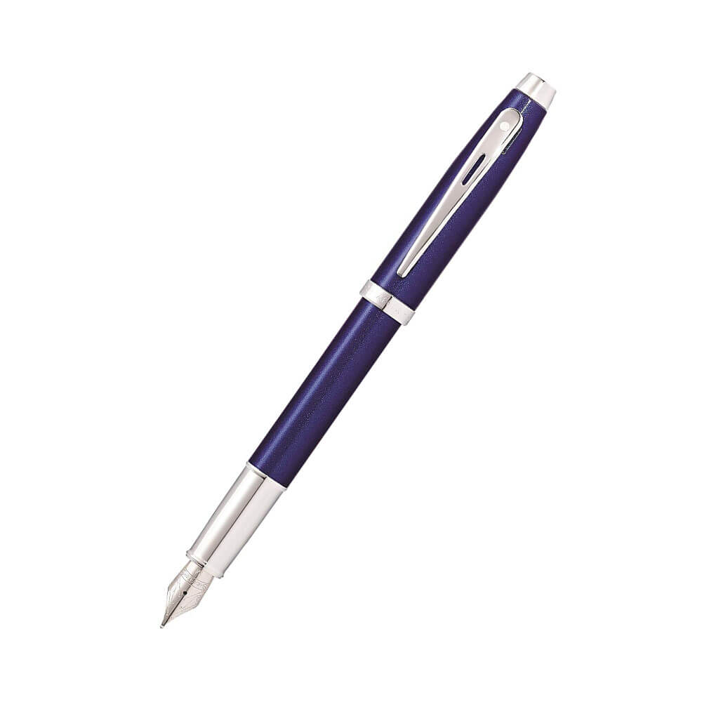  100 blau lackierter/verchromter SS-Stift