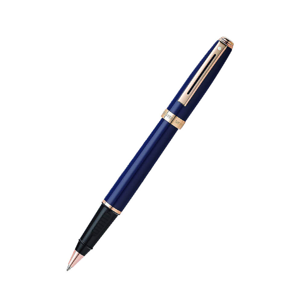 Penna blu cobalto cobalt/penna in oro rosa