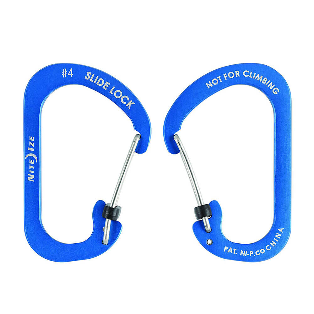 Slidelock Carabiner Aluminium