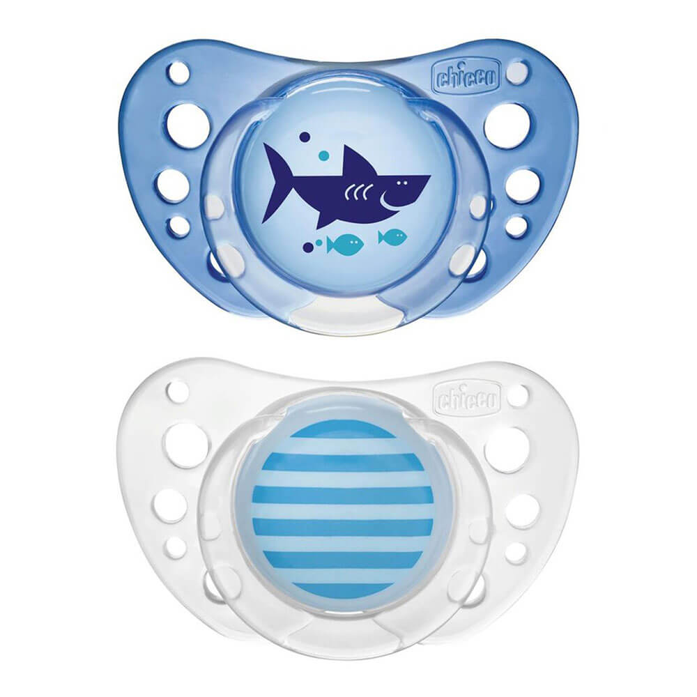 CICCO Latex Physio Air Rubber Pacifier 2pc (ragazzo)