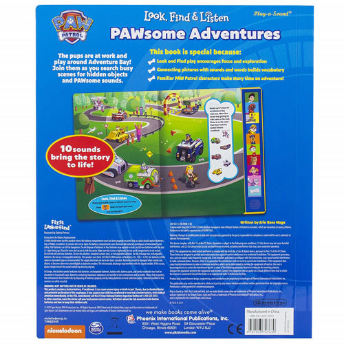 Paw Patrol LFL Sound Book