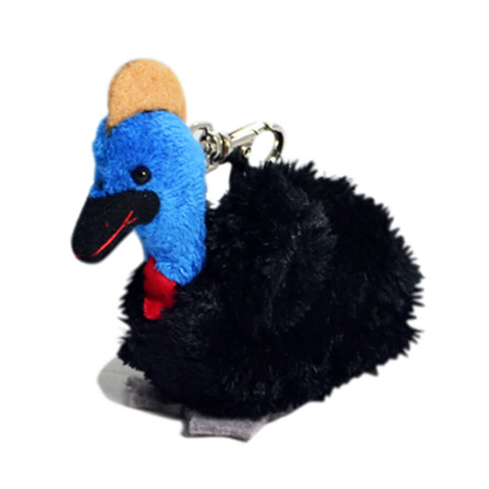 9cm Cassowary Keyring