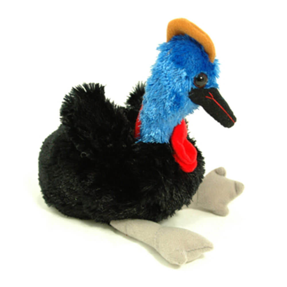 Jouet animal en peluche de casoary