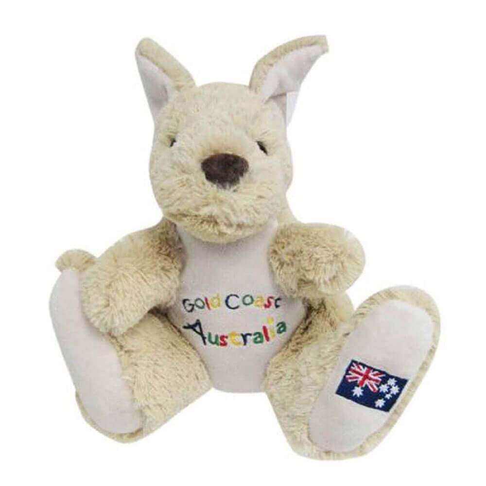 20 cm Kangaroo Plush m/ broderi