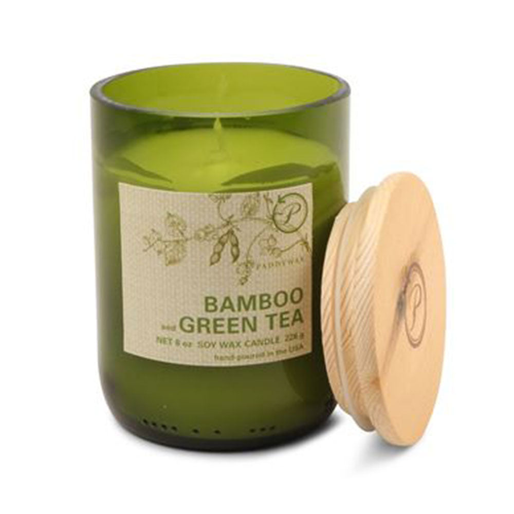 Paddywax Eco Green Candle w szklance 8 uncji