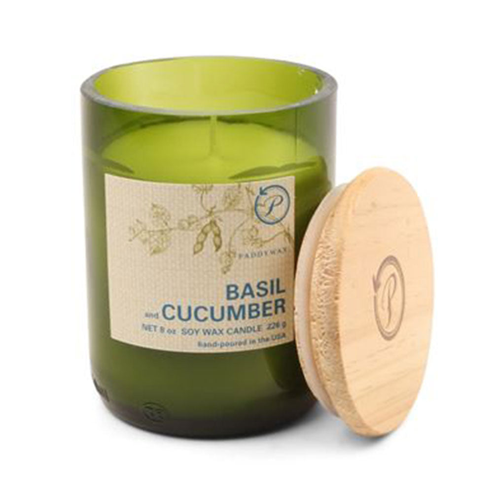 Paddywax Eco Green Cougie en verre 8oz