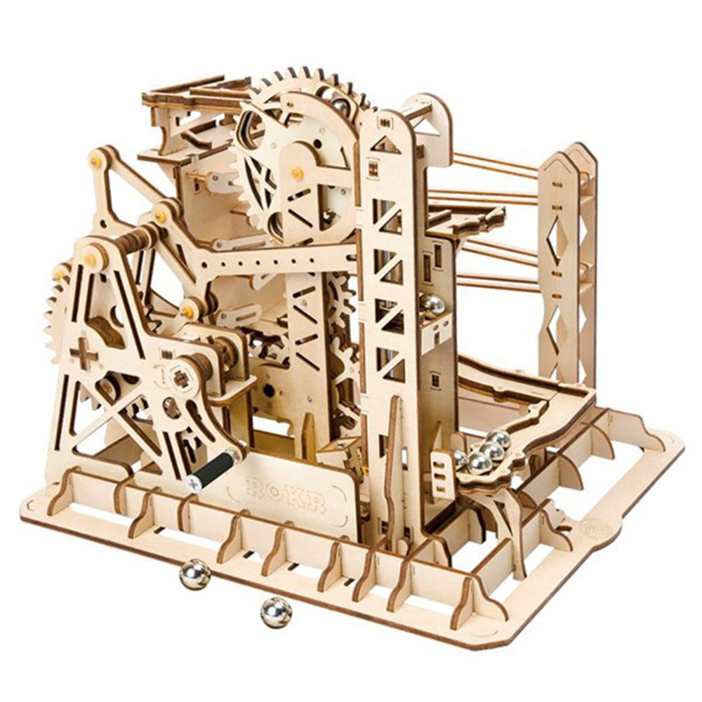 ロボットマーブルラン3D木製パズル