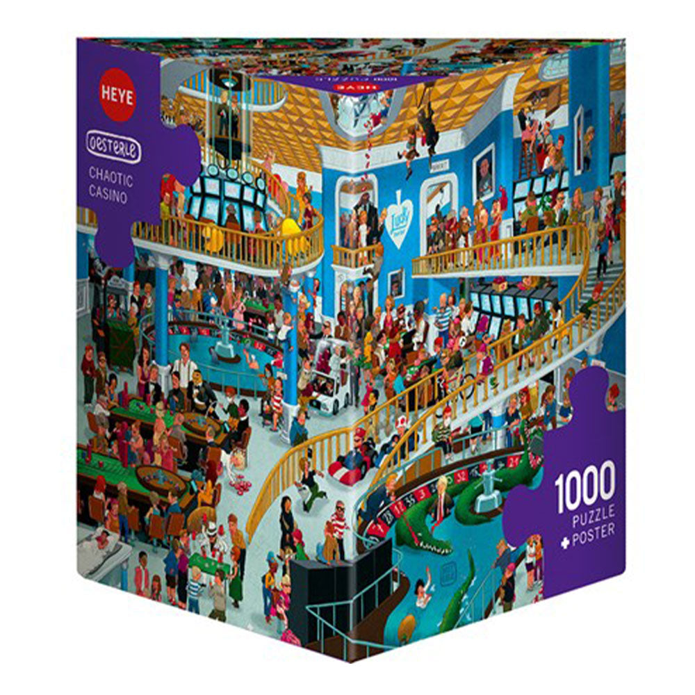 Heye driehoekige puzzel puzzel 1000 stcs