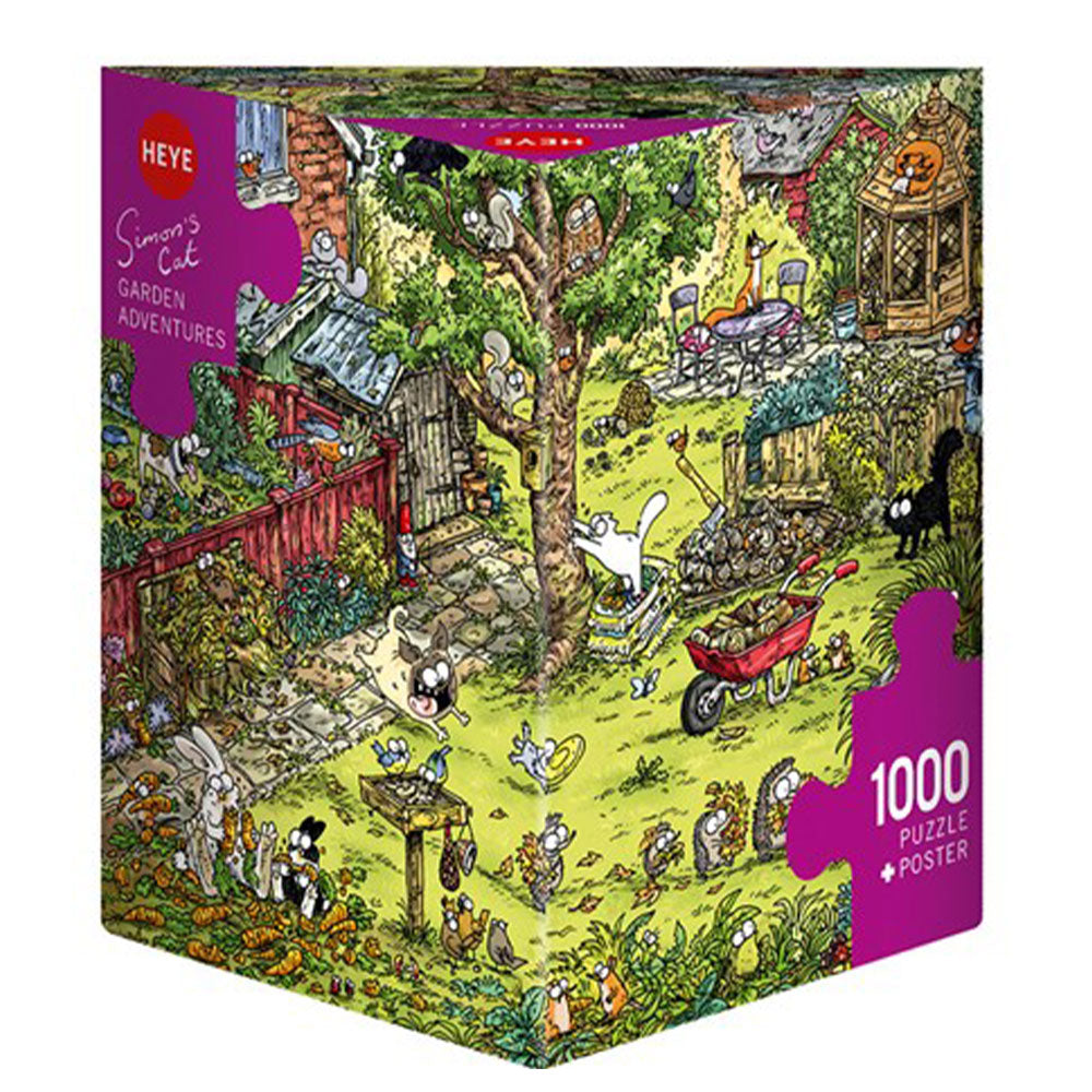 Heye driehoekige puzzel puzzel 1000 stcs