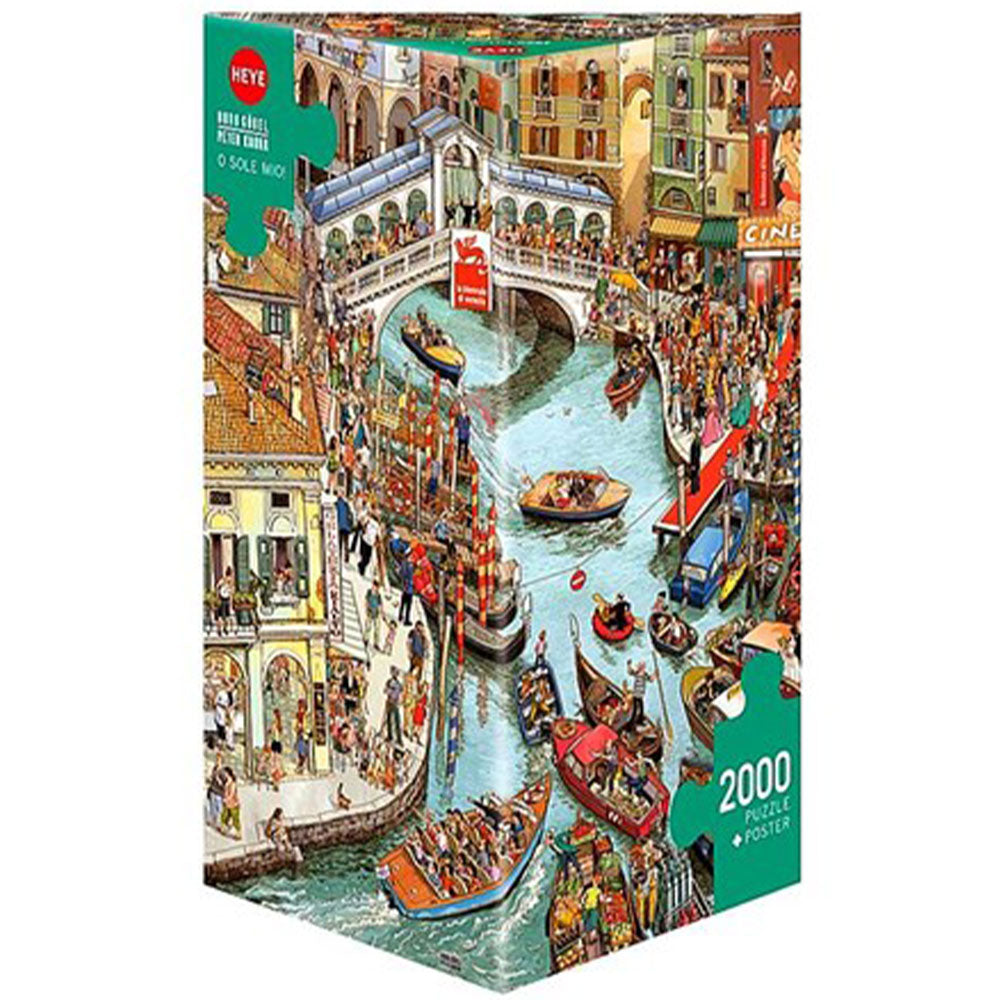 Heye gobel triangolare puzzle puzzle 2000pcs