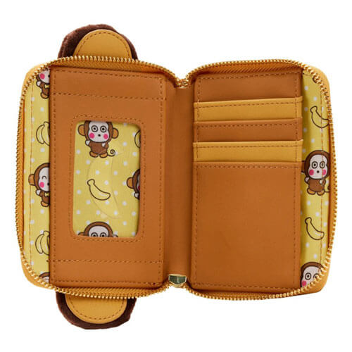 Sanrio Monkichi Costume Zip Around Wallet