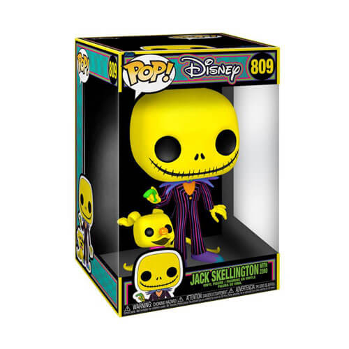 TNBC Jack Skellington & Zero Black Light 10" Pop! Vinyl