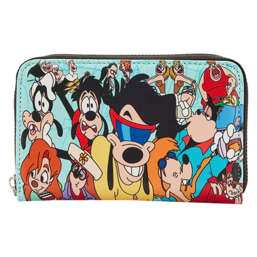 A Goofy Movie Collage Zip Purse