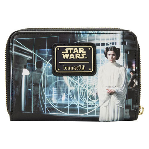 Star Wars A New Hope Frames Zip Around Purse