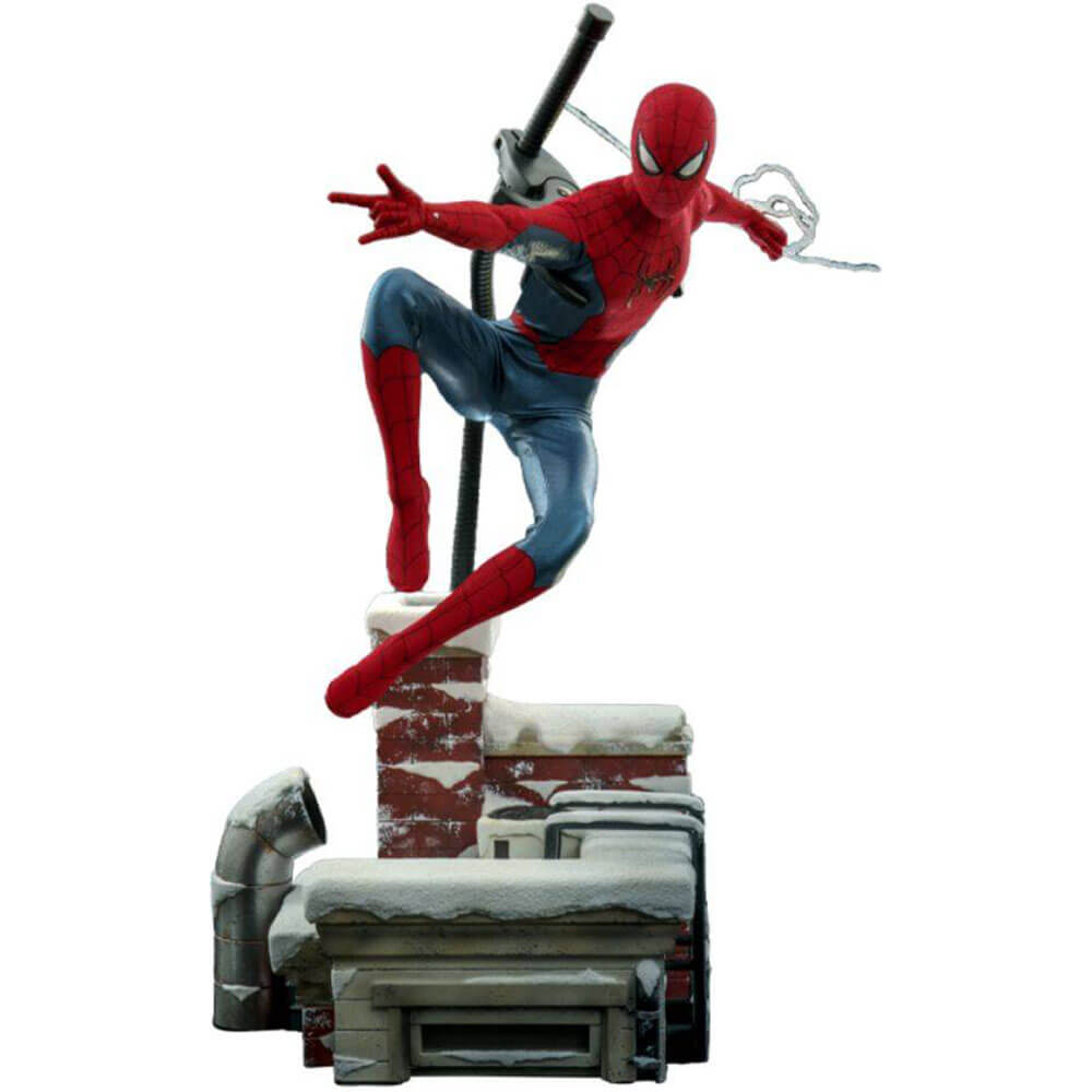 Homem-Aranha Novo traje vermelho e azul 1: 6 Figura de escala