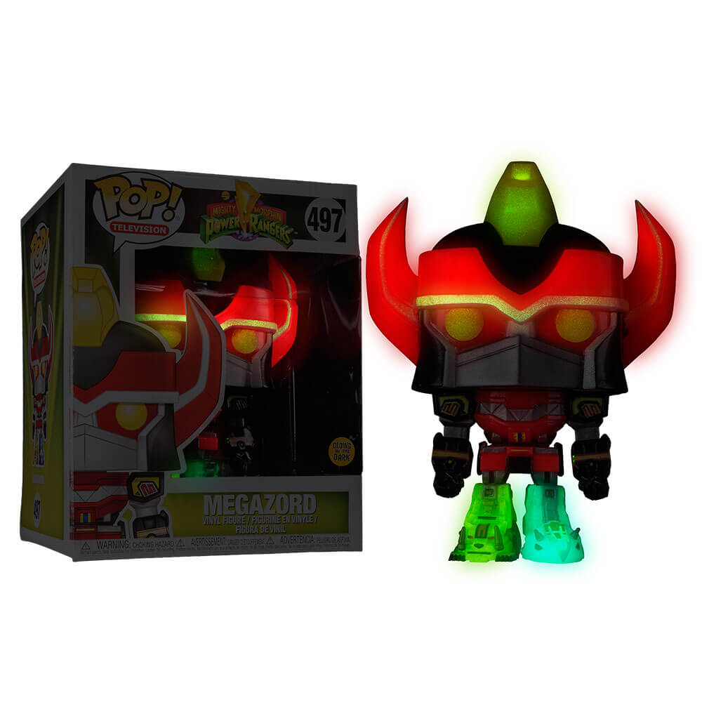 Power Rangers Megazord Glow US Exclusive 6" Pop! Vinyl