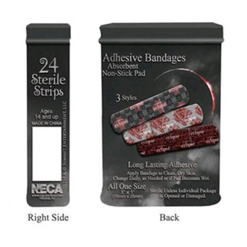 The Twilight Saga Eclipse Adhesive Bandages in Tin Edward