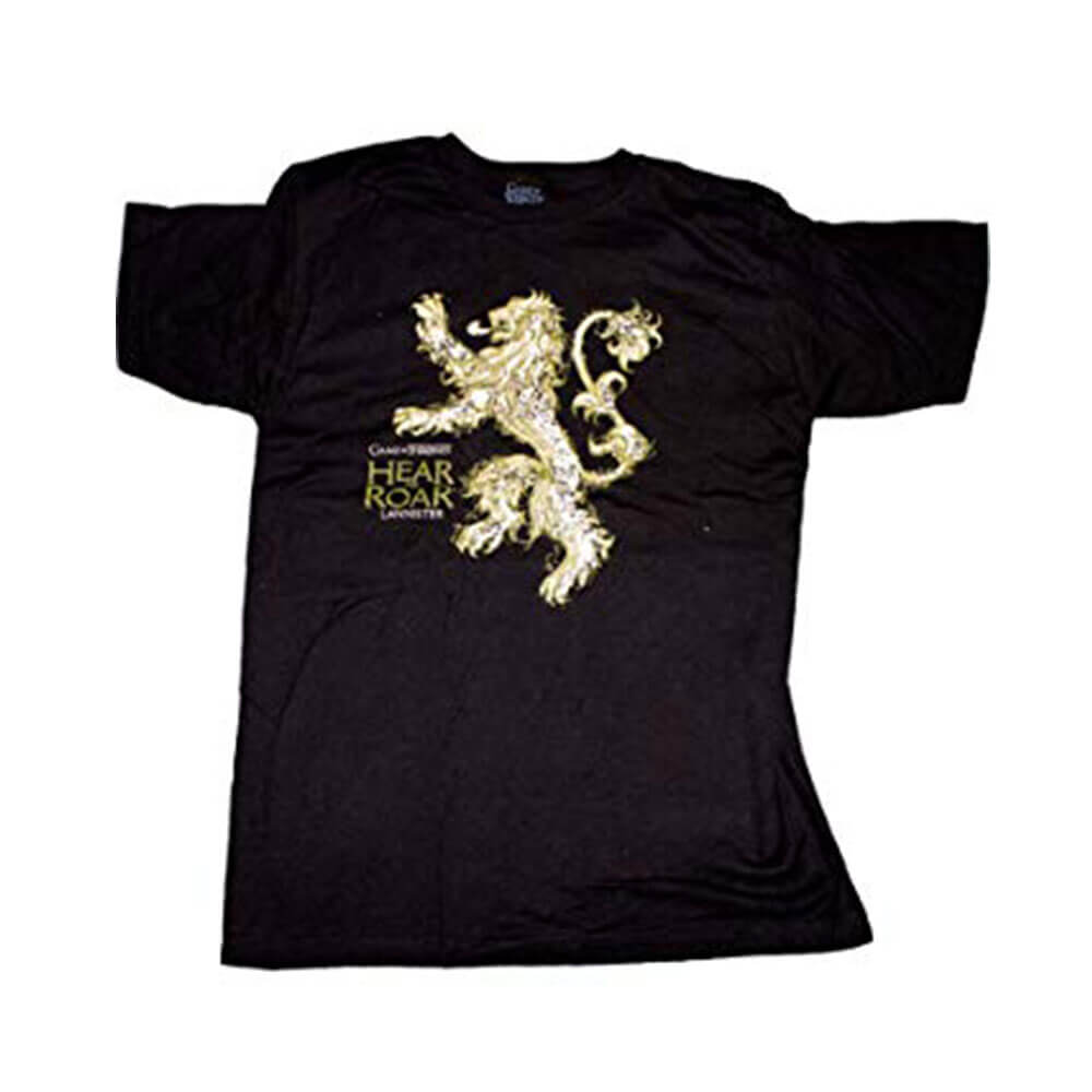 Camiseta masculina de Game of Thrones Lannister