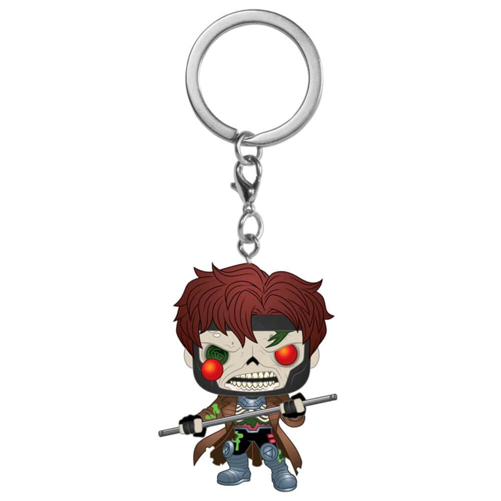 Marvel Zombies Gambit Pocket Pop! Keychain