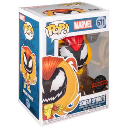 Spider-Man Scream Symbiote US Exclusive Pop! Vinyl